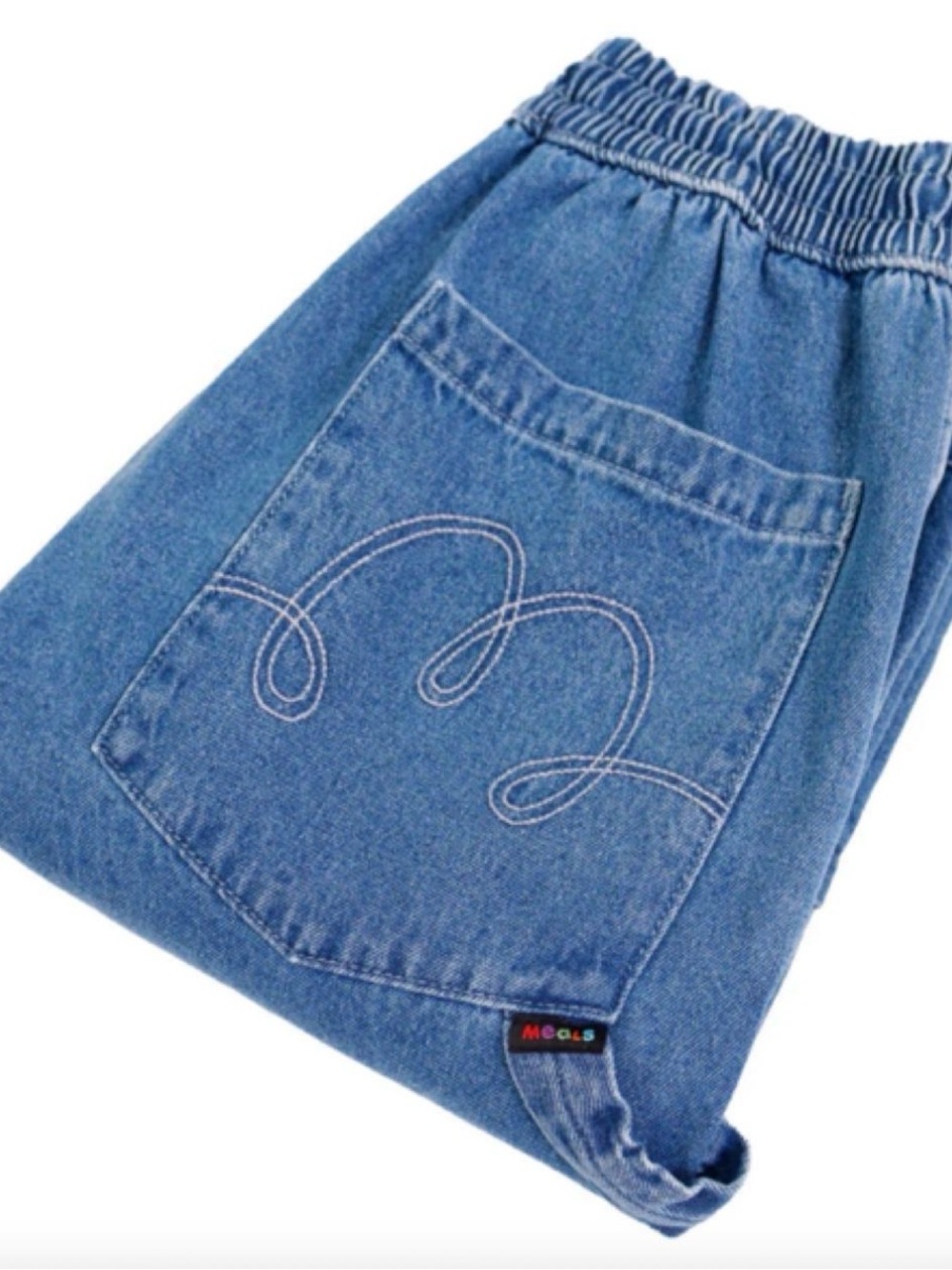 Meals Clothing Chef Pants Ranch Denim Large